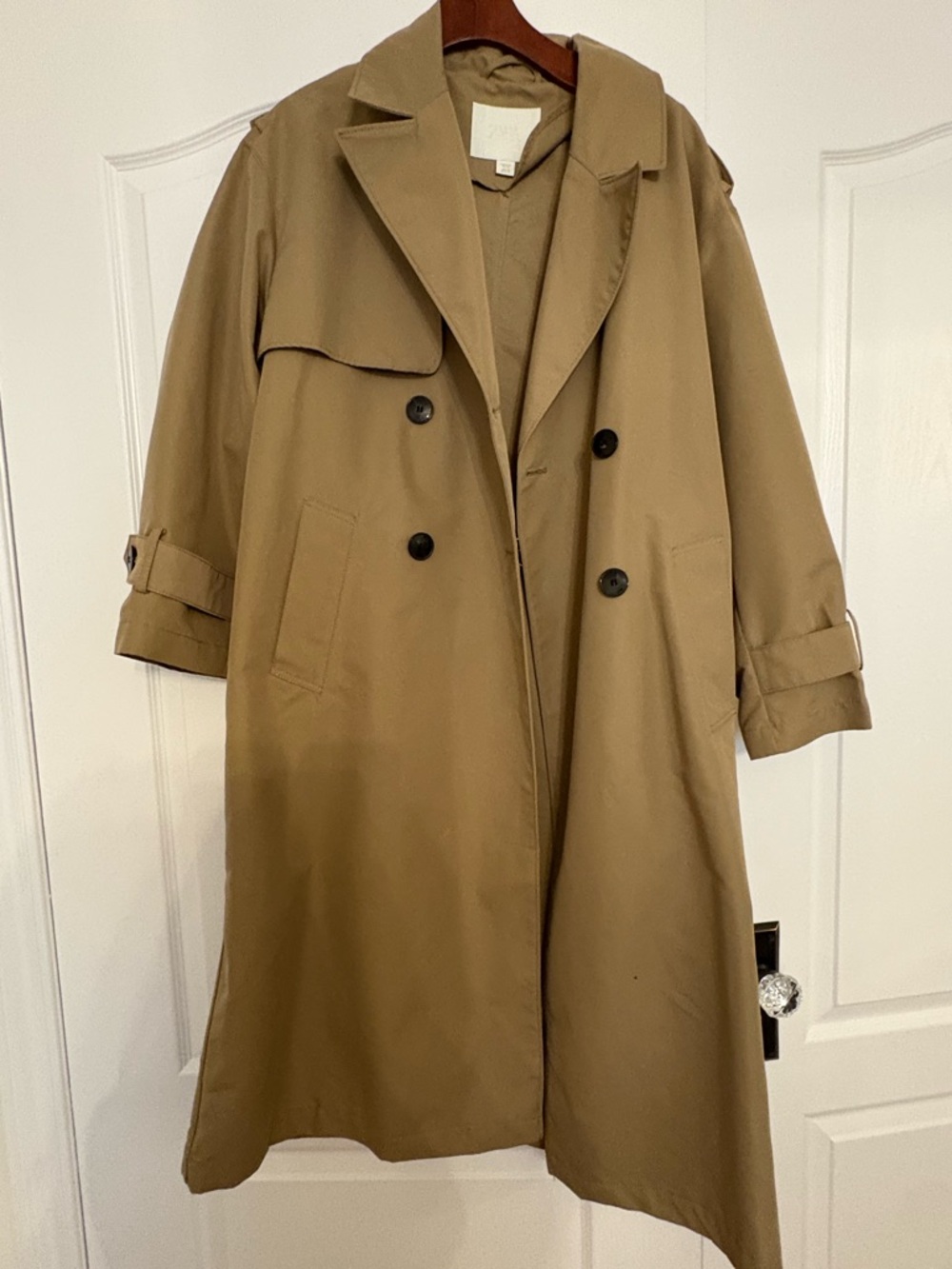 NWT- Zara Beige/Tan Trench Coat